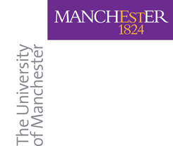 The University of Manchester logo - Manchester Est. 1824